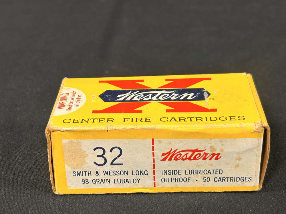 Western X Box 32 Smith & Wesson REM-UMC Headstamp Ammo 41CT-img-2