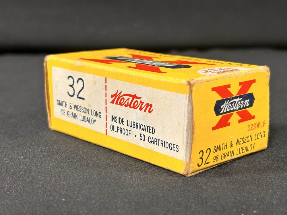 Western X Box 32 Smith & Wesson REM-UMC Headstamp Ammo 41CT-img-1
