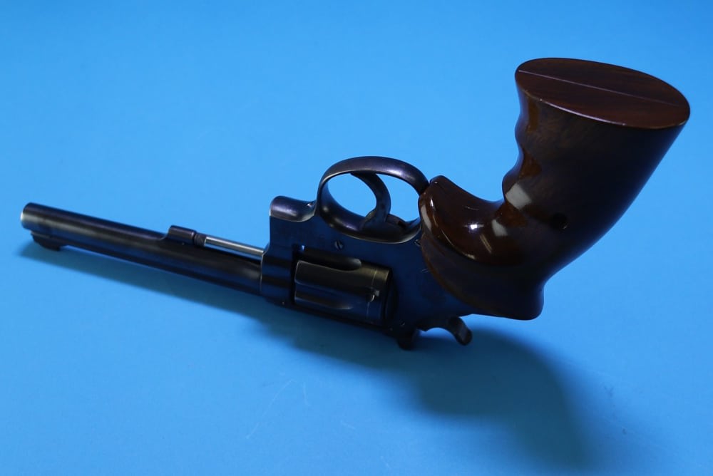 Smith & Wesson Model K-22, .22 LR. 6" Barrel, Blued, Adjustable Rear Sight-img-5