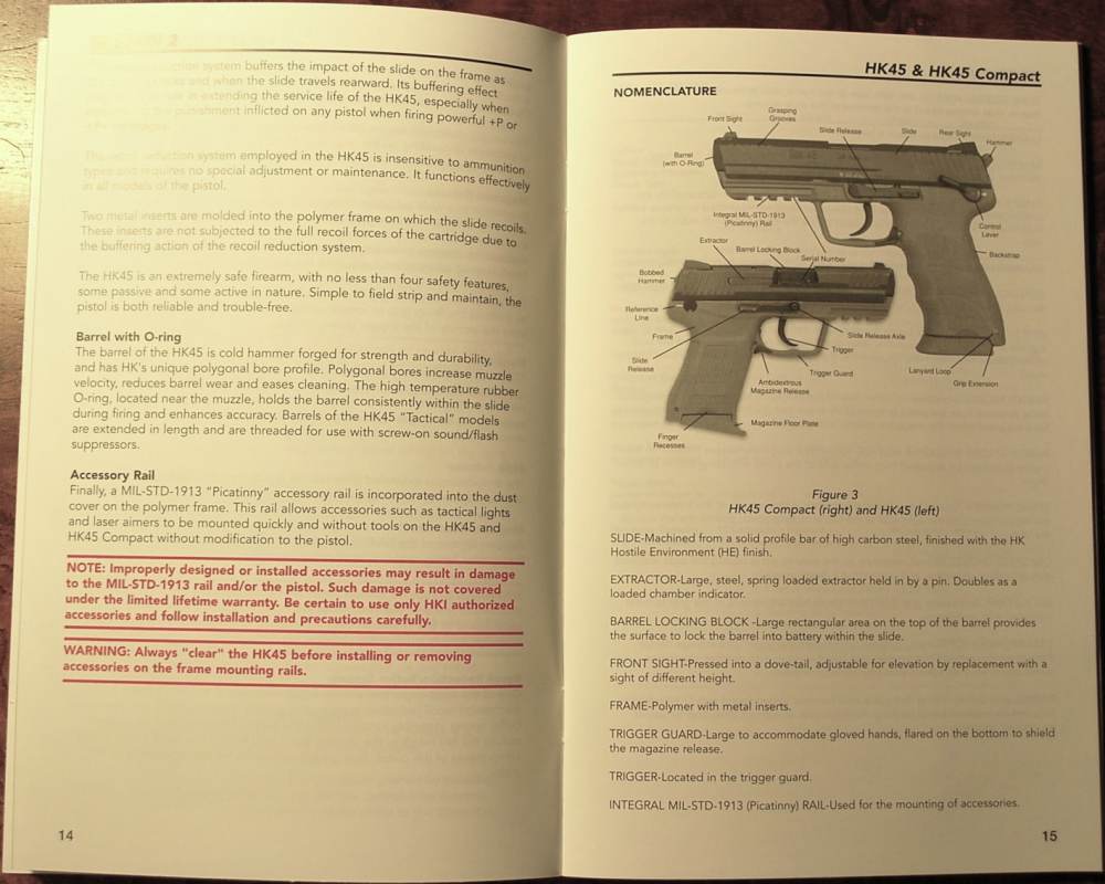 HK 45 Series Operator's Manual with Warranty Card.-img-2