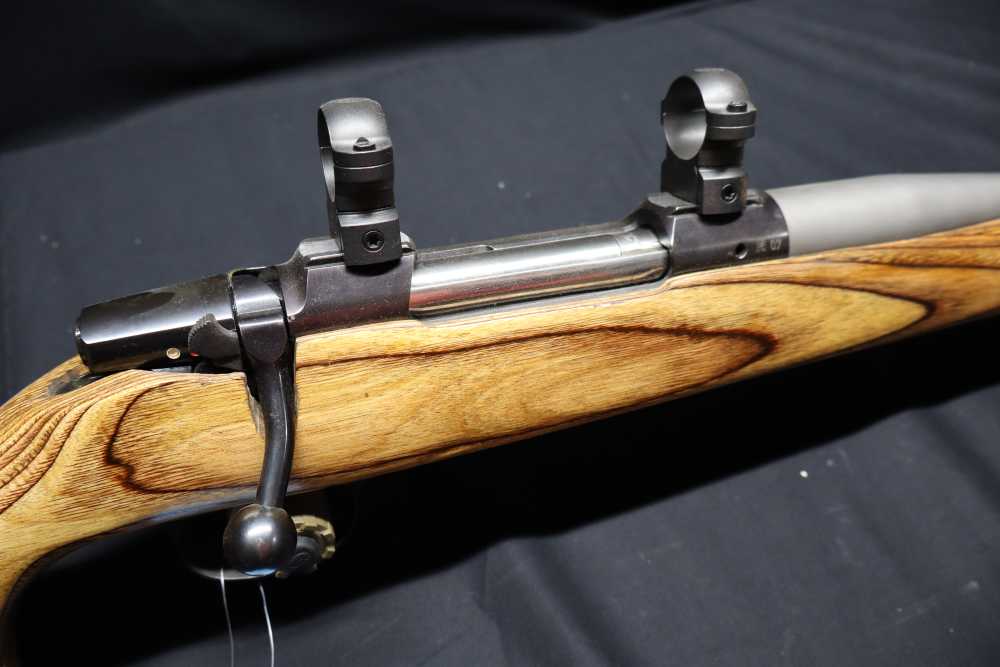 CZ550 280 AI 26.5" Kreiger Barrel Glass Bedded Thumbhole Laminate Stock -img-2