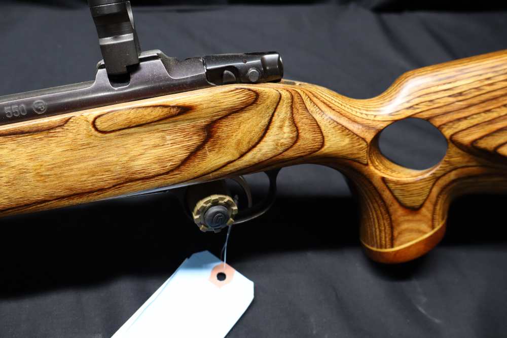 CZ550 280 AI 26.5" Kreiger Barrel Glass Bedded Thumbhole Laminate Stock -img-8