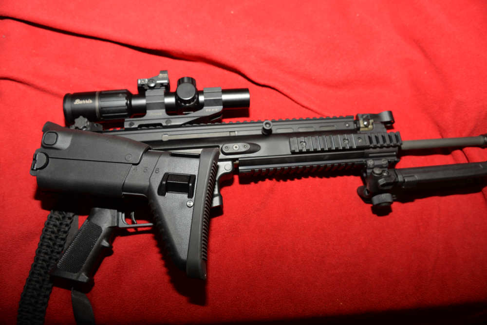 FN SCAR 16S with Burris RT6 Scope and Five Bushmaster Magazines-img-2