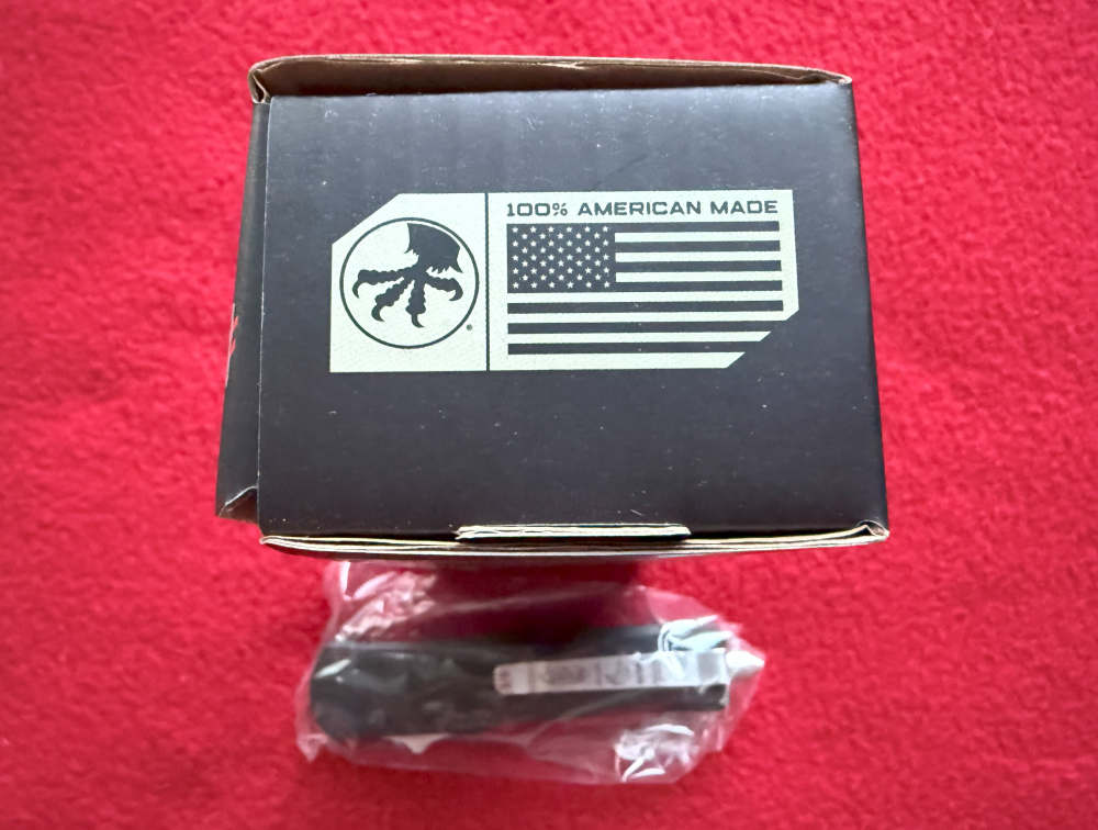 OTF Automatic Knife Combat Trodoon 3 Inch Double Edge Black SS Blade.-img-8