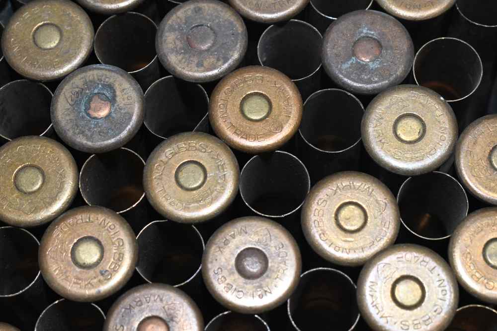 Approx 770 +/- PCS 461 No 1 Gibbs Primed Rifle Brass Vintage READ-img-9