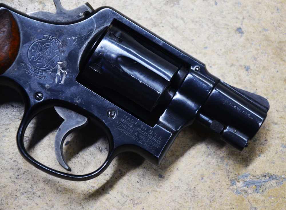 Smith & Wesson Model 10-5 2" 38SPL Snub Nose S&W Pinned Barrel -img-1