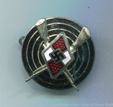 German WWII Youth HJ Marksman Shooting Award-img-0