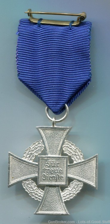 German WWII NSDAP 25 Year Faithful Service Cross-img-1