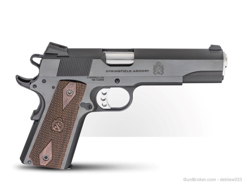 Springfield 1911 Garrison Pistol .45 ACP Blued LayAway Option PX9420-img-2