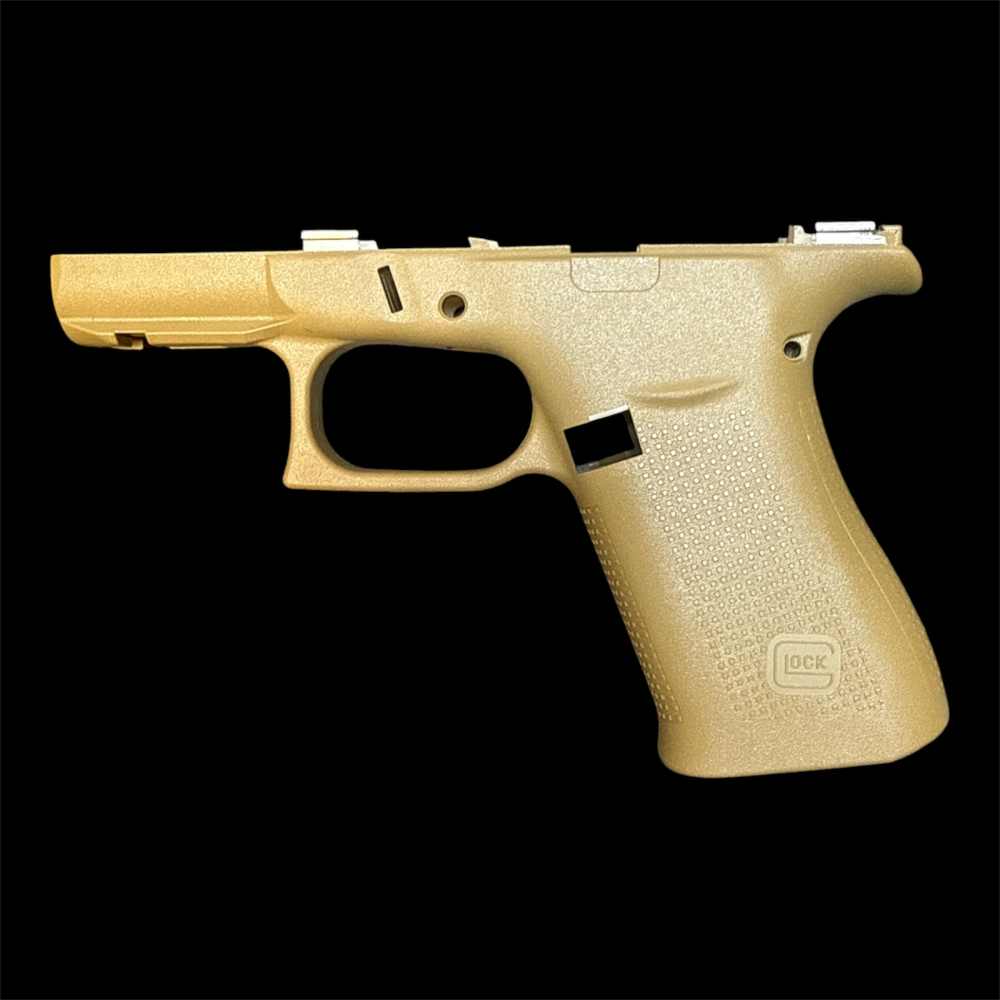 Glock Coyote Brown 43 43X 48 OEM Stripped Frame MOS OEM NO LOCKING BLOCK-img-0