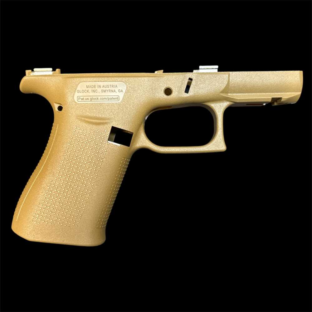 Glock Coyote Brown 43 43X 48 OEM Stripped Frame MOS OEM NO LOCKING BLOCK-img-1