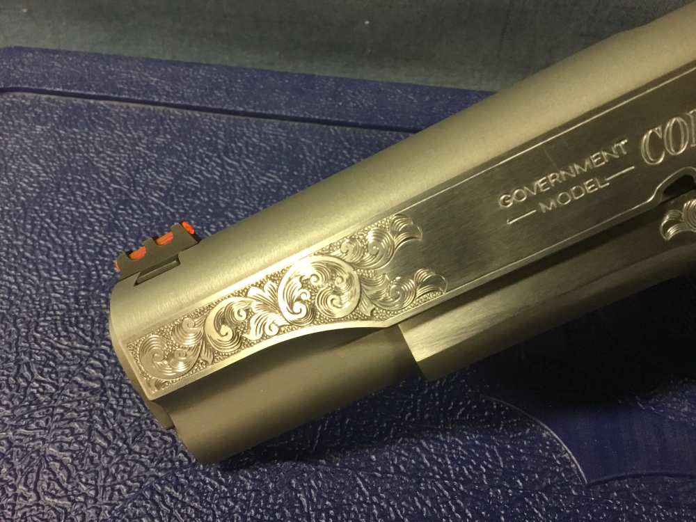 ENGRAVED Colt 1911 S70 Competition 38 Super-img-6