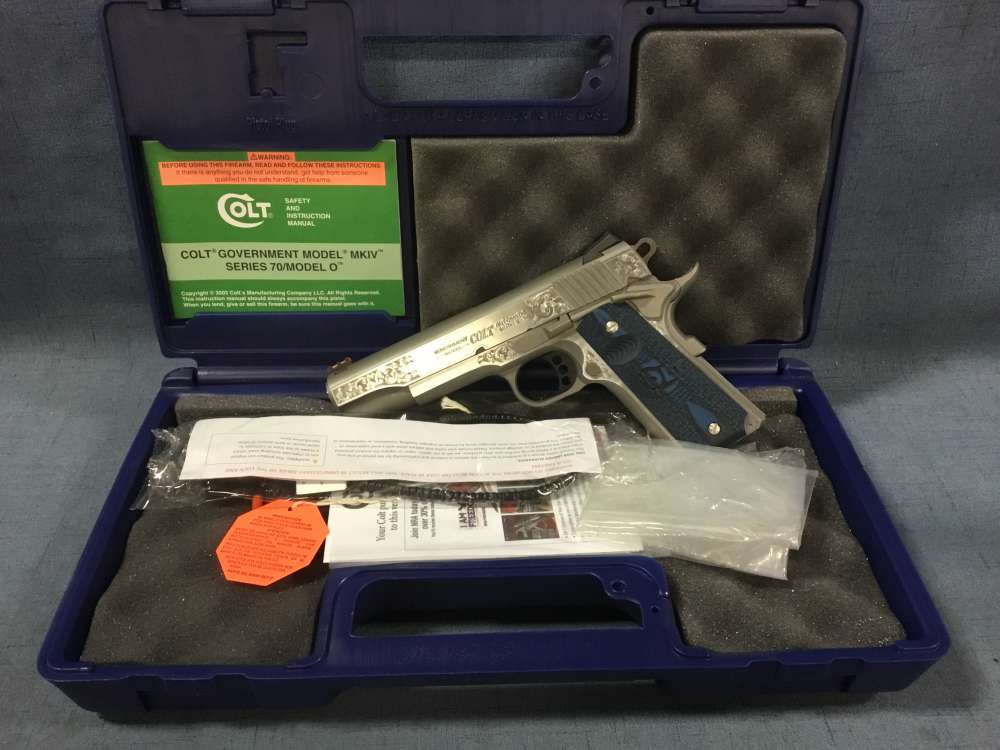 ENGRAVED Colt 1911 S70 Competition 38 Super-img-0