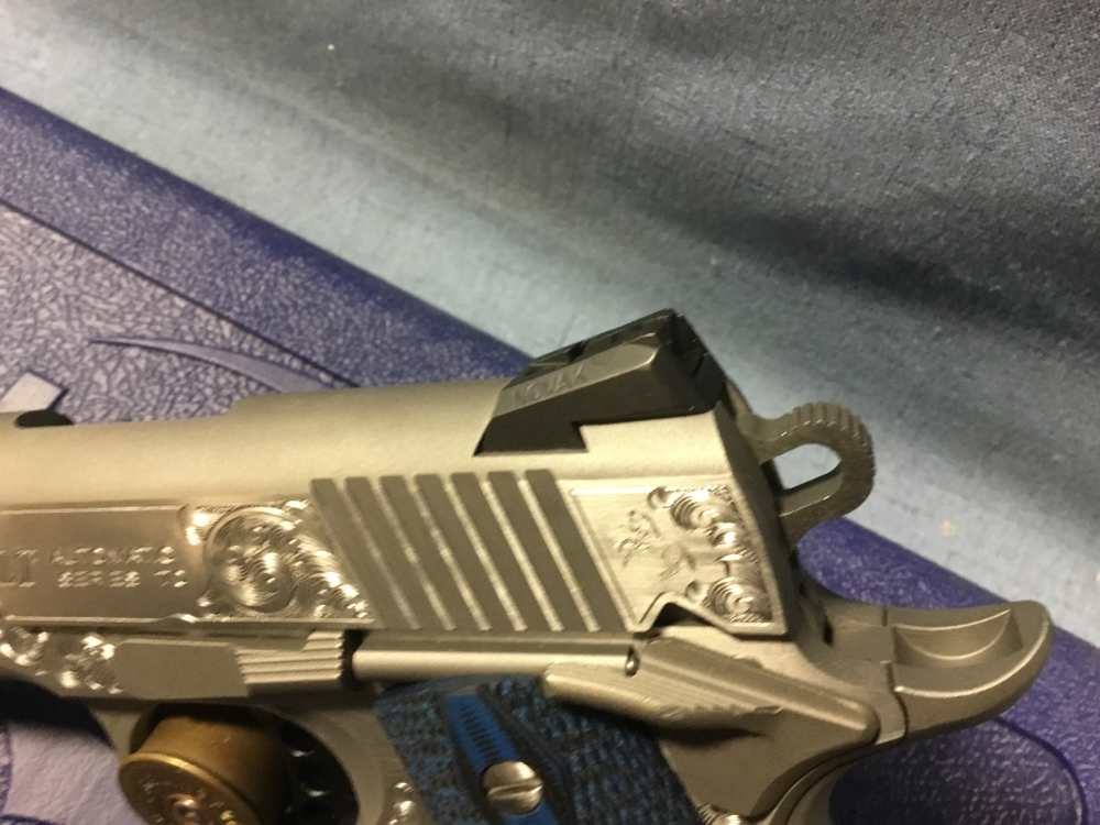 ENGRAVED Colt 1911 S70 Competition 38 Super-img-9