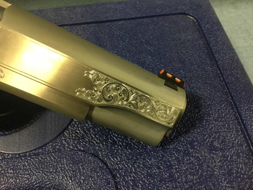 ENGRAVED Colt 1911 S70 Competition 38 Super-img-4