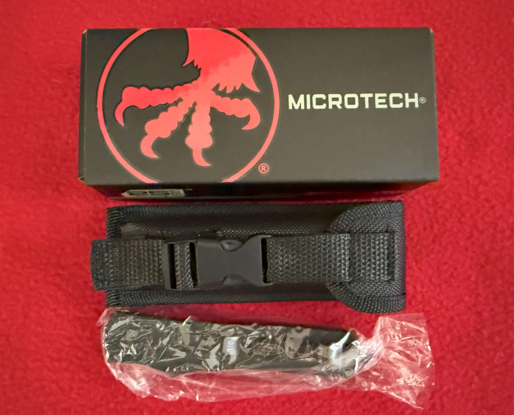 OTF Automatic Knife Combat Trodoon 3.25 inch Single Edge Blade.-img-7