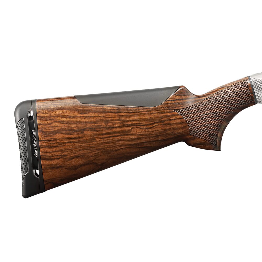 Benelli 828u 12 Gauge 28" Barrel 3" AA Grade Satin Walnut & Engraved Nickle-img-4