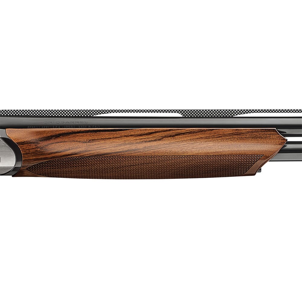 Benelli 828u 12 Gauge 28" Barrel 3" AA Grade Satin Walnut & Engraved Nickle-img-3
