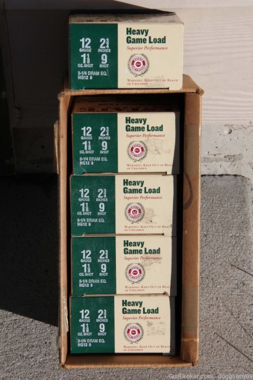 ESTATE 12 gauge 2.75”, 1 1/8 oz., #9 shot, Heavy Game Load - 125 rounds-img-2