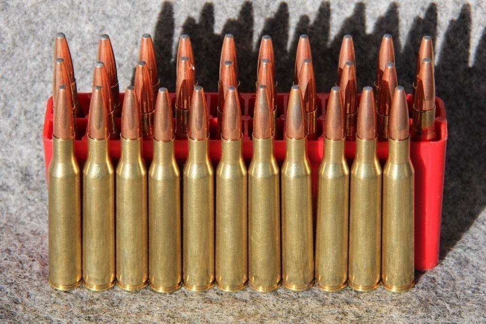 .270 Win. cartridges, Self-loaded, with 150 grain Swift A-Frame bullets-img-1