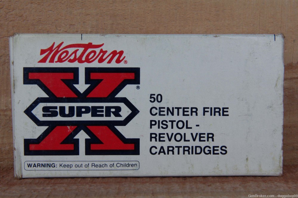 357 Magnum WINCHESTER SUPER X 158 gr. Hollow and Lead Pt. - 100 cartridges -img-0