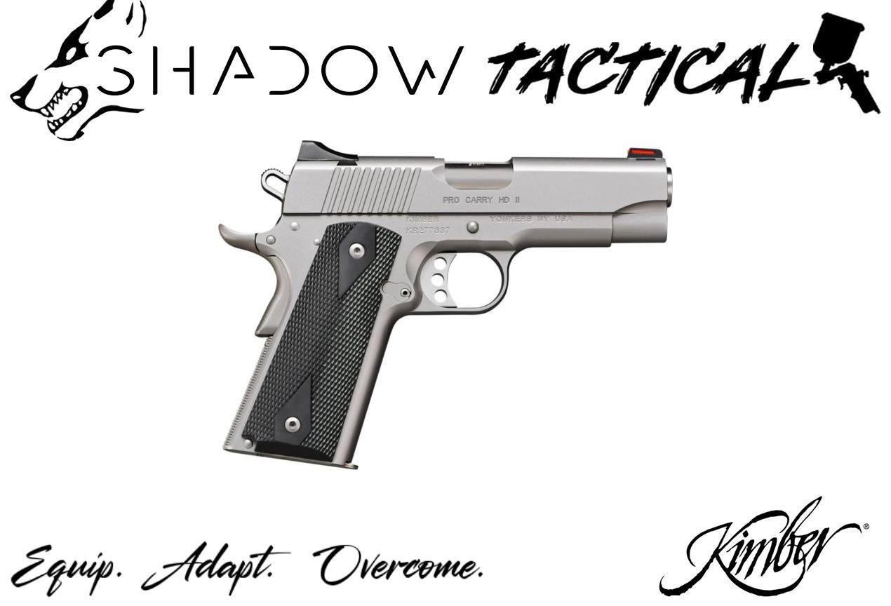 Kimber 3200044CA, 38 Super, 9+1, 1911 Style, 4" Barrel, Single Action-img-0