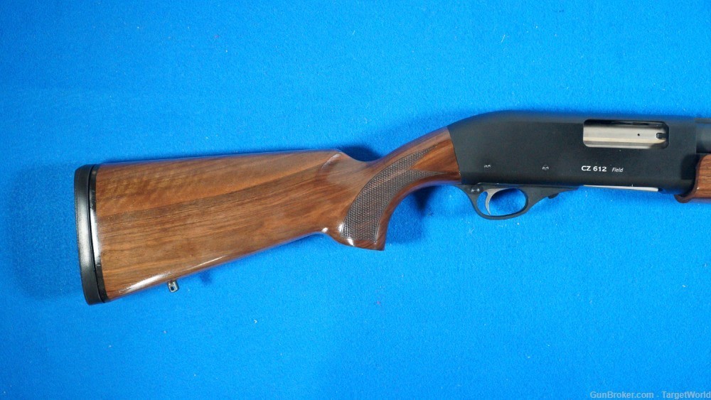 CZ-USA 612 FIELD PUMP SHOTGUN 12 GA WALNUT MATTE BLACK (CZ06540) -img-5