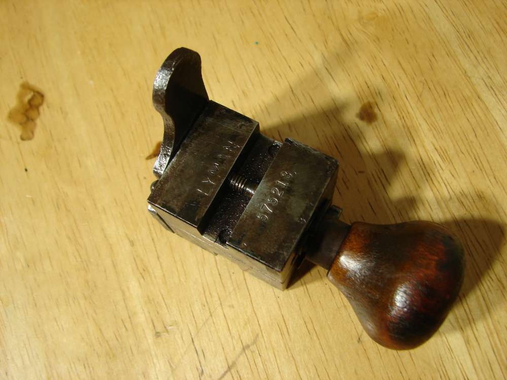 .575 BULLET MOULD BY LYMAN MODEL 575213 OVER 899 HOLLOW BASE BULLET VINTAGE-img-12