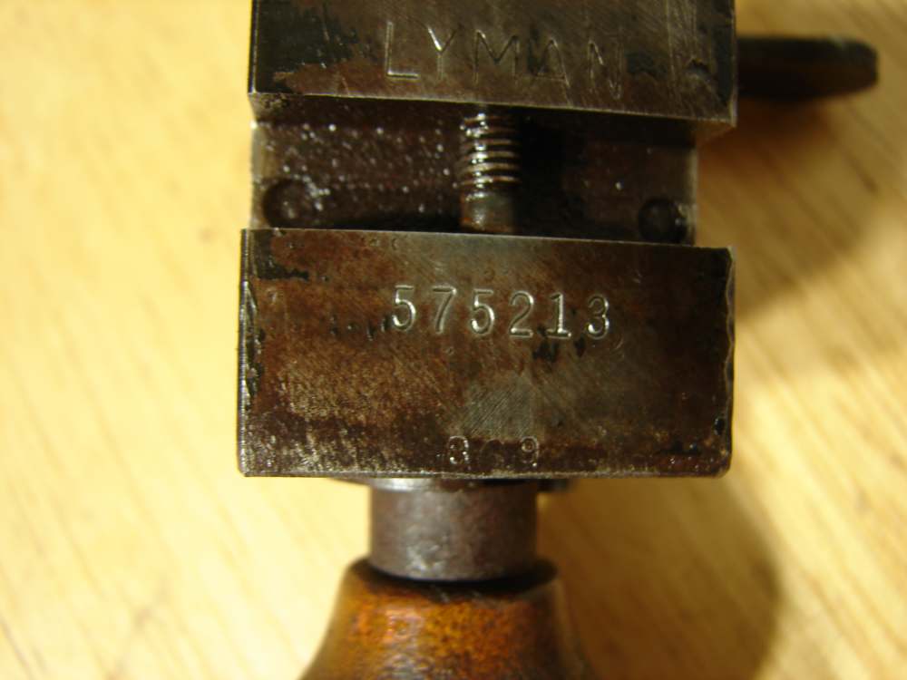 .575 BULLET MOULD BY LYMAN MODEL 575213 OVER 899 HOLLOW BASE BULLET VINTAGE-img-2