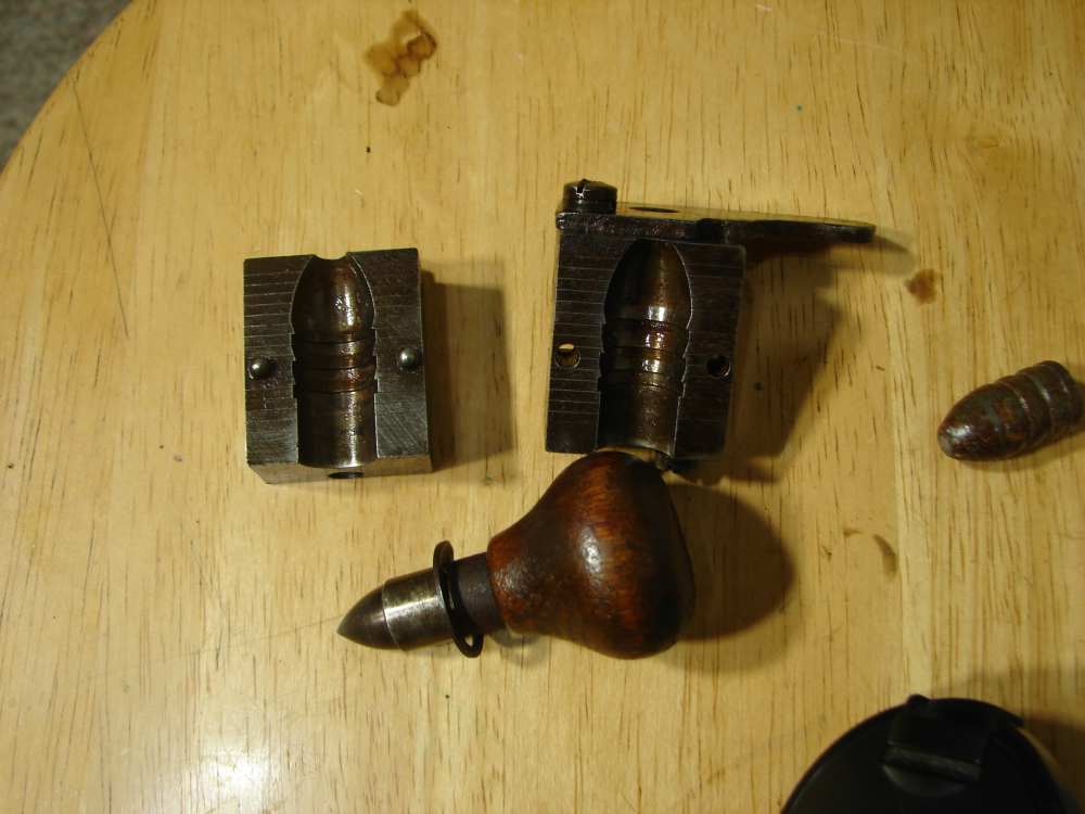 .575 BULLET MOULD BY LYMAN MODEL 575213 OVER 899 HOLLOW BASE BULLET VINTAGE-img-11