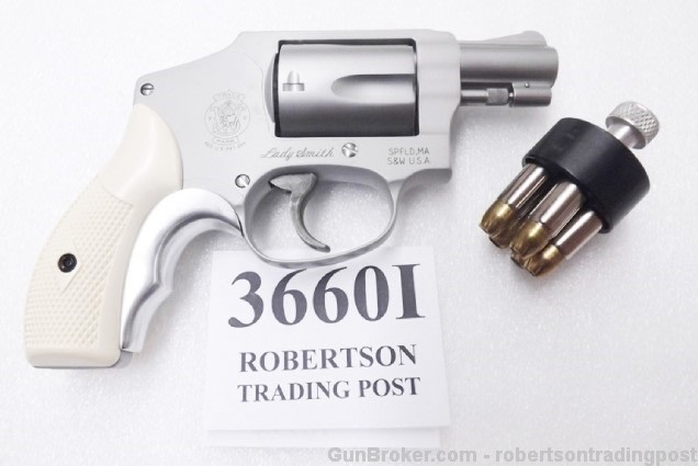 Faux Ivory Grips fit S&W J Revolvers models 36 60 642 Ajax type Checkered -img-21