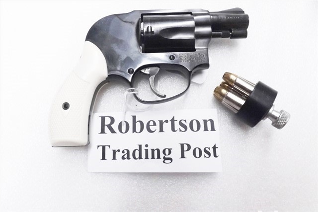 Faux Ivory Grips fit S&W J Revolvers models 36 60 642 Ajax type Checkered -img-25
