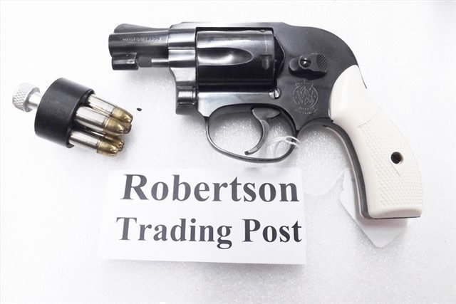 Faux Ivory Grips fit S&W J Revolvers models 36 60 642 Ajax type Checkered -img-24
