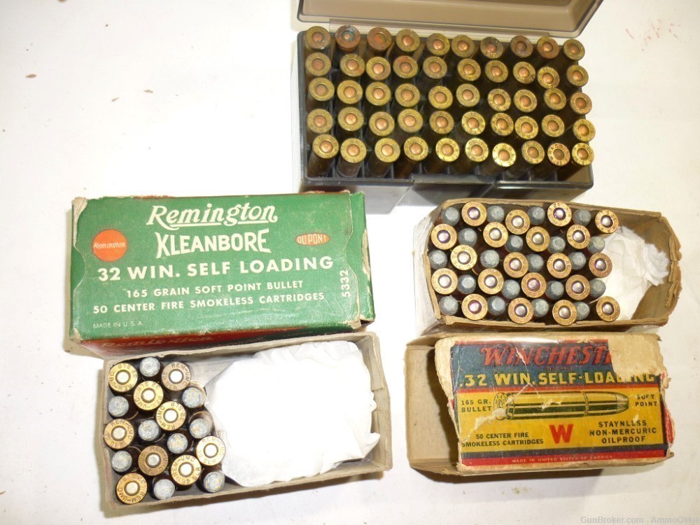 5rd - 32 SELF LOADING - 32 WSL SL - Model 1905 Winchester SLR-img-0