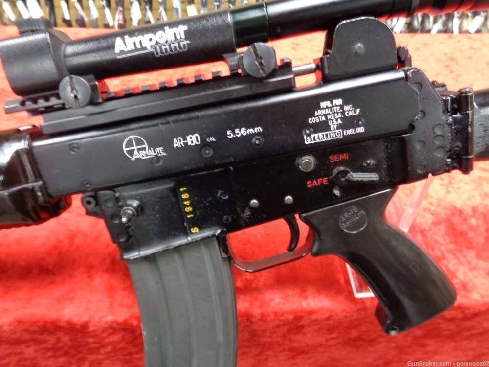 Armalite AR-180 5.56 PRE BAN Folding Stock Aimpoint Optic CLASSIC WE TRADE-img-13