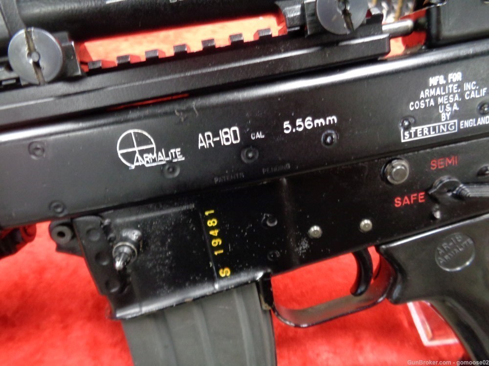 Armalite AR-180 5.56 PRE BAN Folding Stock Aimpoint Optic CLASSIC WE TRADE-img-15