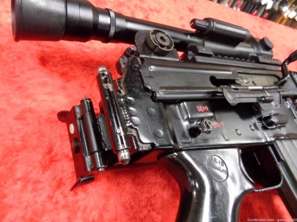 Armalite AR-180 5.56 PRE BAN Folding Stock Aimpoint Optic CLASSIC WE TRADE-img-42