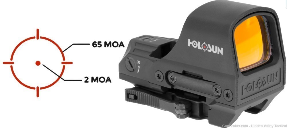 Holosun 510C Rifle Red Dot Picatinny Pic Rail FREE SHIPPING-img-0