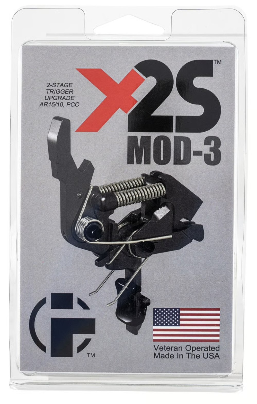 HIPERFIRE AR15 / AR10 / AR9/PCC X2S MOD-3 Two-Stage, Flat Bow Trigger-img-4