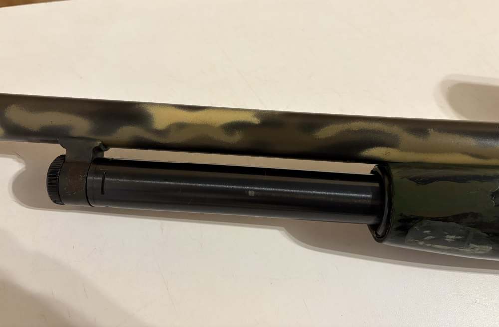Mossberg 500A 12ga with scope, soft case, & extra barrel-img-14