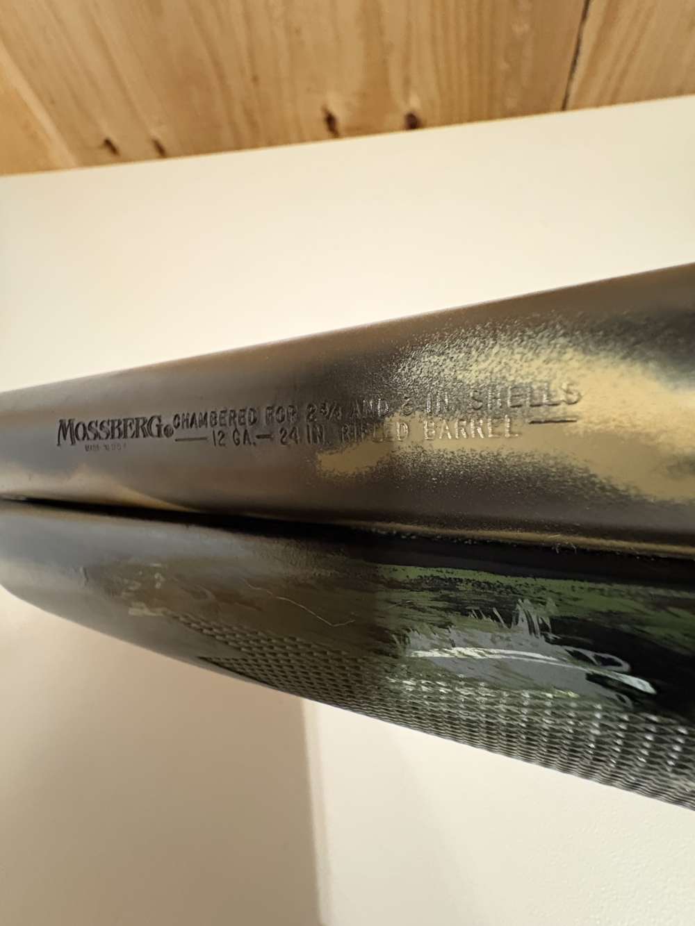 Mossberg 500A 12ga with scope, soft case, & extra barrel-img-42