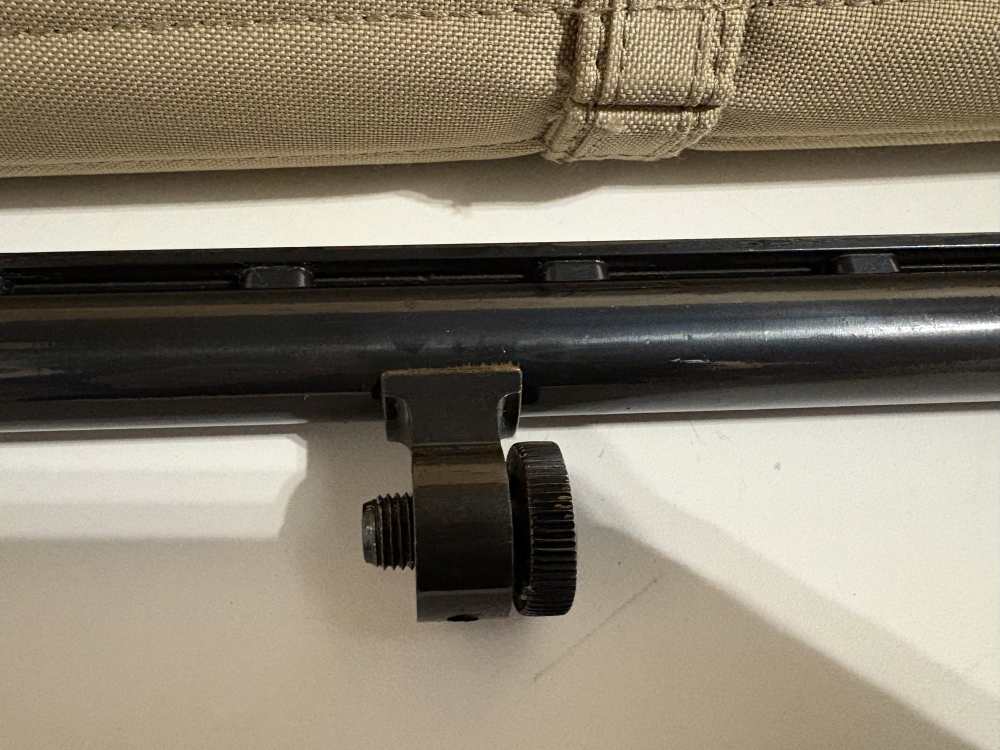 Mossberg 500A 12ga with scope, soft case, & extra barrel-img-47