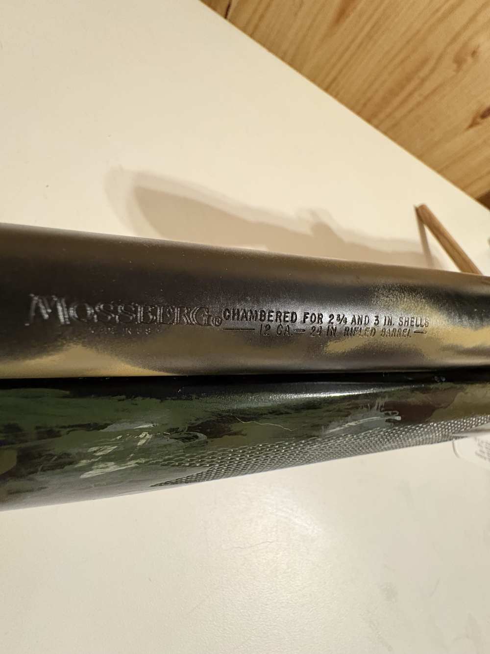 Mossberg 500A 12ga with scope, soft case, & extra barrel-img-41