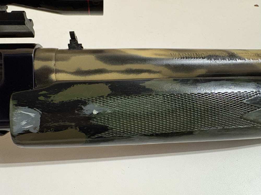 Mossberg 500A 12ga with scope, soft case, & extra barrel-img-4