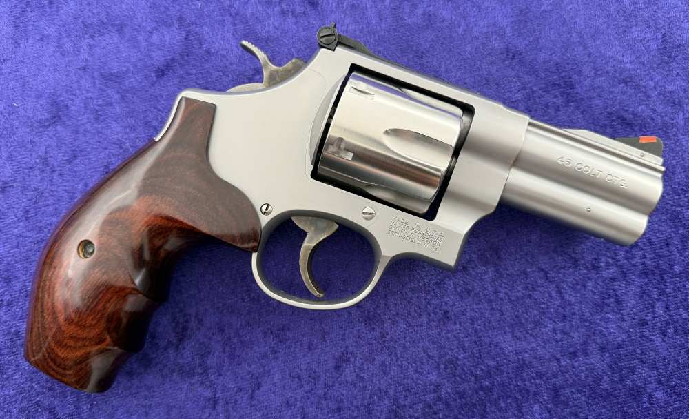 S&W 625-7 Lew Horton .45 Colt 3" Full Lug Stainless 1 of 40 Boxed Lettered-img-10