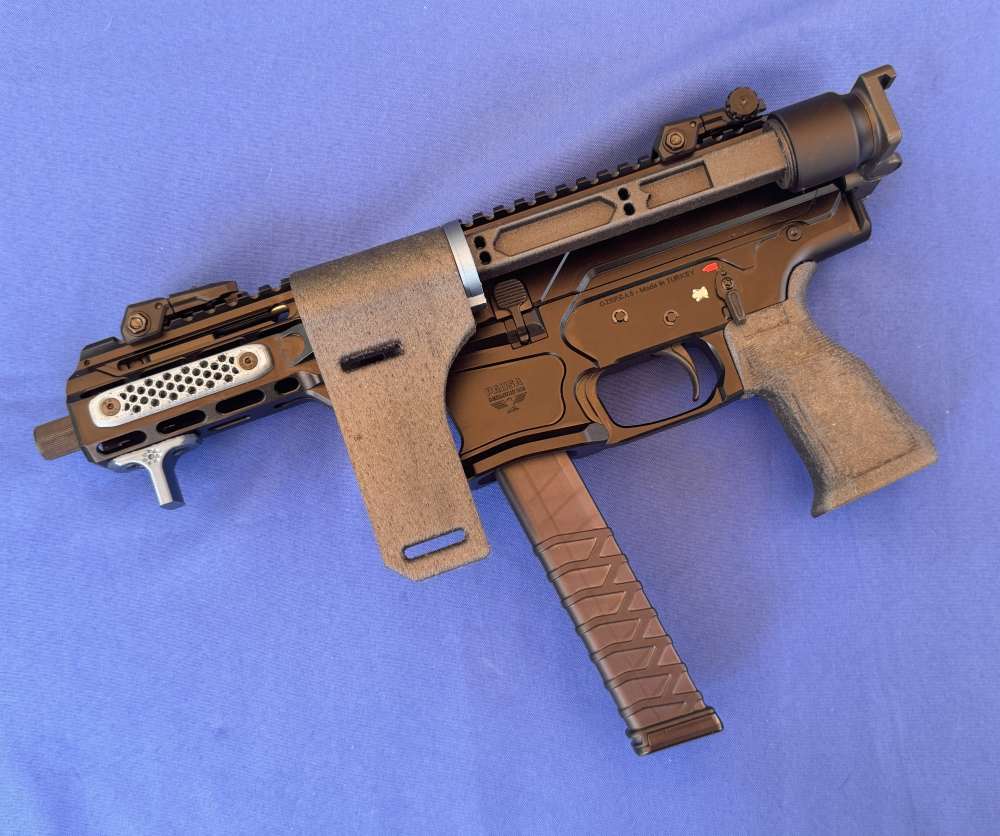 Panzer Arms ARP9 Pistol|9mm PCC | Black-Titanium Blue| Glock-pattern Mags-img-4