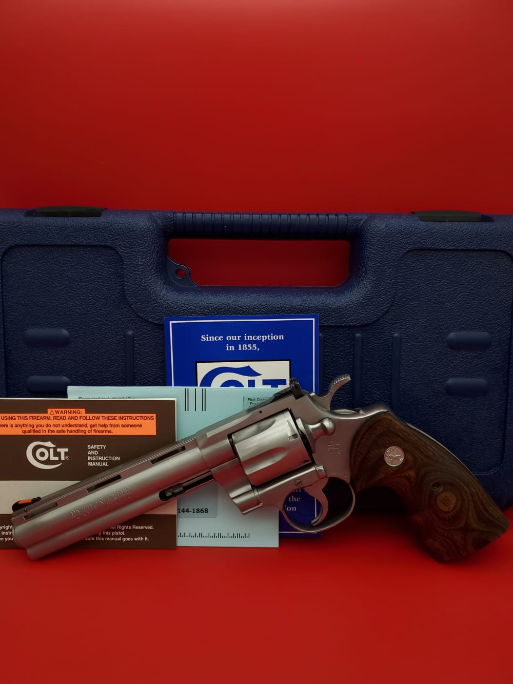 Colt Python Elite – 6" Stainless – 2001 Colt Custom-img-17