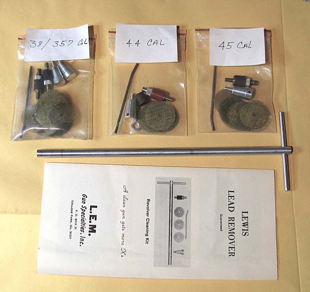 Lewis Lead Removal Revolver Cleaning (Three Kits in One)-img-0