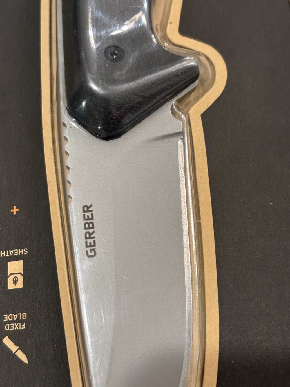 Discontinued- New Old Stock -  Gerber Moment Fixed Blade Knife and Sheath-img-6