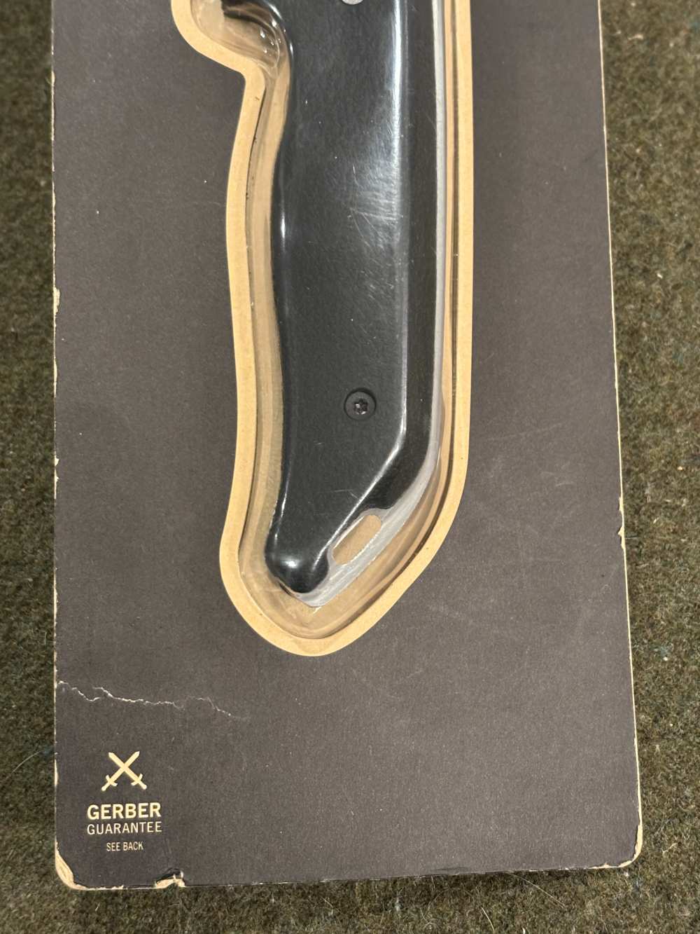 Discontinued- New Old Stock -  Gerber Moment Fixed Blade Knife and Sheath-img-4
